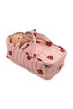 DÍVKA Panenka s nosítkem Konges Sløjd BONNIE DOLL GIFT SET KS102210 růžová