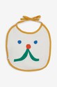 Bobo Choses śliniak niemowlęcy Funny face 2-pack 224AH040 zielony AW24