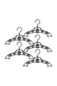 Konges Sløjd wieszak dziecięcy 5 PACK KIDS HANGER DINO 5-pack szary KS100046