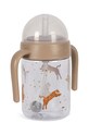 Дитяча пляшечка Konges Sløjd BOTTLE WITH HANDLE KS101439 бежевий AW24