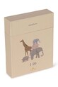Vzdělávací karty Konges Sløjd CARDBOARD LEARNING CARDS FSC béžová KS101449