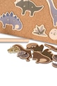 Konges Sløjd jucărie pentru copii CORK HAMMER GAME DINO FSC maro KS101466