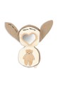 Konges Sløjd zabawka niemowlęca FABRIC BUNNY BOOK beżowy KS101508