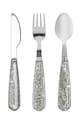 Sada příborů pro děti Konges Sløjd GLITTER CUTLERY modrá KS101531