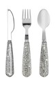 Sada příborů pro děti Konges Sløjd GLITTER CUTLERY modrá KS101531