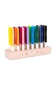 Sada markerov Konges Sløjd MARKERS IN WOODEN BLOCK 24 PCS FSC 24-pak ružová KS101597
