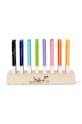 Набор маркеров Konges Sløjd MARKERS IN WOODEN BLOCK 24 PCS FSC 24 шт. KS101597 бежевый AW24