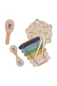 Sada hudebních nástrojů Konges Sløjd WOODEN MUSIC SETS FSC béžová KS101747