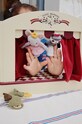Ξύλινο θέατρο Konges Sløjd WOODEN PUPPET THEATER FSC KS101749 κόκκινο