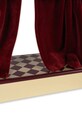 Ξύλινο θέατρο Konges Sløjd WOODEN PUPPET THEATER FSC κόκκινο KS101749