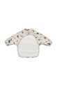 Liewood śliniak niemowlęcy Merle Printed Cape Bib LW14782 beżowy AA00