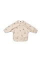 Liewood salopete pentru bebelusi Merle Printed Cape Bib LW14782 bej AW24