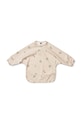 Дитячий слюнявчик Liewood Merle Printed Cape Bib LW14782 бежевий AA00
