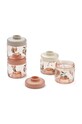 Liewood pudełko do przechowywania żywności Dominique Baby Food Boxes 4-Pack 4-pack LW19267 różowy SS25