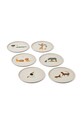 Liewood zestaw talerzy Remco Plate 6-Pack 6-pack LW19572 biały AW24