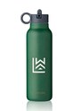 Liewood sticla termica pentru copii Falk Water Bottle 500 ml verde LW19616
