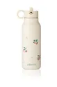 Дитяча термопляшка Liewood Falk Water Bottle 350 ml бежевий LW19617