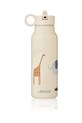 Дитяча термопляшка Liewood Falk Water Bottle 350 ml бежевий LW19617