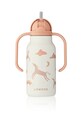 Мальчик Детская термобутылка Liewood Kimmie Water Bottle 250 ml LW19618 бежевый
