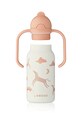 Детская термобутылка Liewood Kimmie Water Bottle 250 ml бежевый LW19618