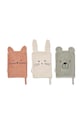 Liewood burete baie pentru copii Sylvester Classic Washcloth 3-Pack 3-pack