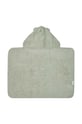 Chłopiec Liewood ręcznik bawełniany niemowlęcy Vilas Bear Baby Hooded Towel LW19630 zielony