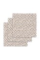 Βρεφική πάνα Konges Sløjd 3 PACK MUSLIN CLOTH GOTS 3-pack KS101875 μπεζ AW24