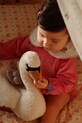 Konges Sløjd jucărie pentru bebe ACTIVITY MUSIC SWAN KS101882