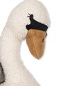 Konges Sløjd jucărie pentru bebe ACTIVITY MUSIC SWAN alb KS101882