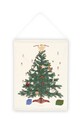 Адвент календарь для детей Konges Sløjd CHRISTMAS CALENDAR DECORATION KS101923 бежевый AW24