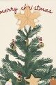 Мальчик Адвент календарь для детей Konges Sløjd CHRISTMAS CALENDAR DECORATION KS101923 бежевый