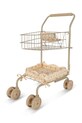Παιδικό καροτσάκι Konges Sløjd KIDS SHOPPING CART μπεζ KS102012