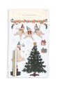 Konges Sløjd set decorațiuni pentru ferestre WINDOW DECORATION SET bej KS102139