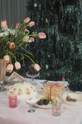 Комплект чаши Konges Sløjd 2 PACK GLITTER CUPS (2 броя) KS101851 бежов