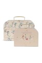 Konges Sløjd valiză pentru copii 2 PACK SUITCASE FSC 2-pack bej KS101860