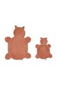 Детская мягкая игрушка Liewood Janai Cat Cuddle Cloth 2-Pack 2 шт LW18442 розовый AW24