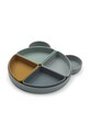 Tanjur Liewood Arne divider plate plava LW14317
