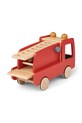 Дерев'яна іграшка для дітей Liewood Eigil Fire Truck червоний LW20260