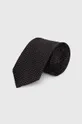 чёрный Шелковый галстук Calvin Klein Мужской