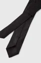 Hodvábna kravata Calvin Klein čierna