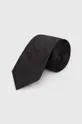 czarny Calvin Klein krawat jedwabny Męski