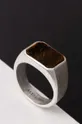 ασημί Ασημένιο δαχτυλίδι AllSaints Ανδρικά