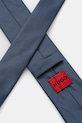 Галстук с добавлением шелка HUGO Tie cm 6 50520644 голубой AW25