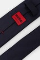 Kravata s hedvábím HUGO Tie 6 cm 50520644 námořnická modř AW25
