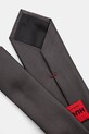 HUGO cravata de matase 50520644 gri SS25