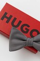 Шовковий метелик HUGO 50520667 сірий SS25