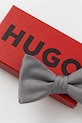 Hodvábny motýlik HUGO 50520667 sivá AW25
