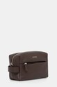 Kožená kosmetická taška Coccinelle MAN SOFT E5.MUK.95.G1.01.S hnědá AW24