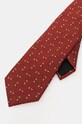 Kravata BOSS 50524441 burgundské AW24