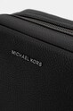 Kožená kozmetická taška Michael Kors čierna 33F4LHDV1L